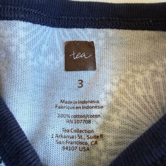 Tea Collection Wish Button Neck Dress 3 - Picture 9 of 10